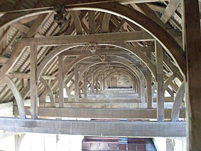 Riding House Range roof structure