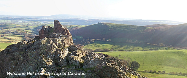 Wilstone Hill from Caer Caradoc Hill
