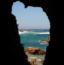 Sea Cave at Knysa