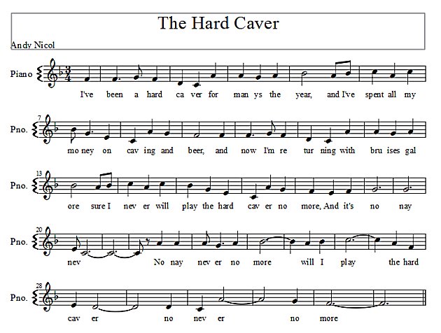 Score of Hard Caver