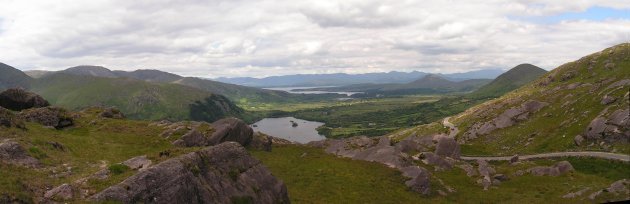 View from the top of the Healy Pass