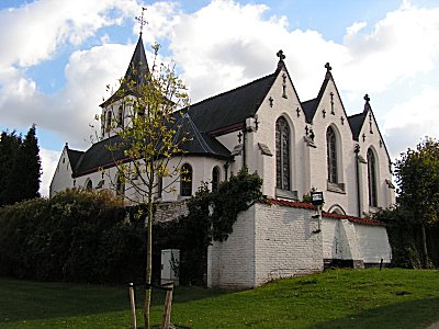 The church at Sint-Martens-Latem