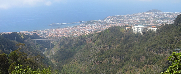 Funchal from the Levada do Tornos