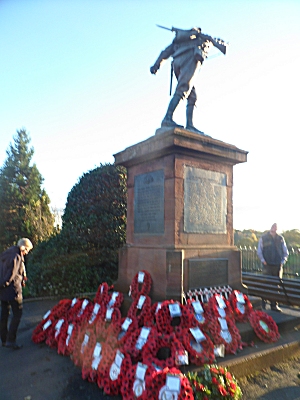 Remembrance Day Bridgnorth memorial