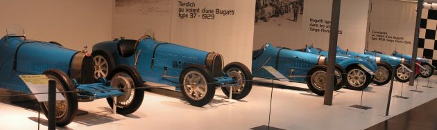 Bugatti racing cars