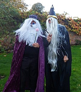 Halloween wizards