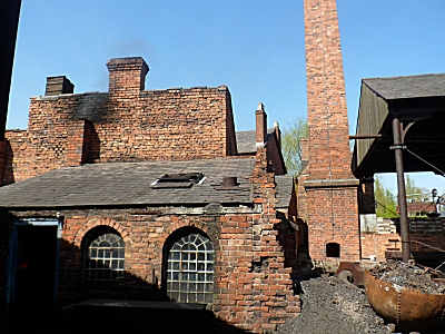 A foundry at the Black Country Museum