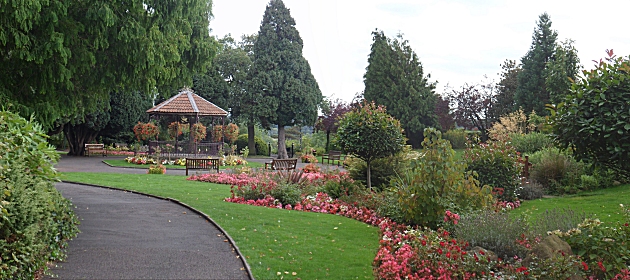 Bridgnorth Castle Garden