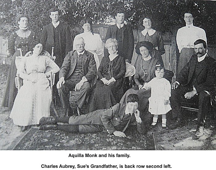 Aquilla Monk's family..