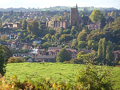 Bridgenorth looking West.
