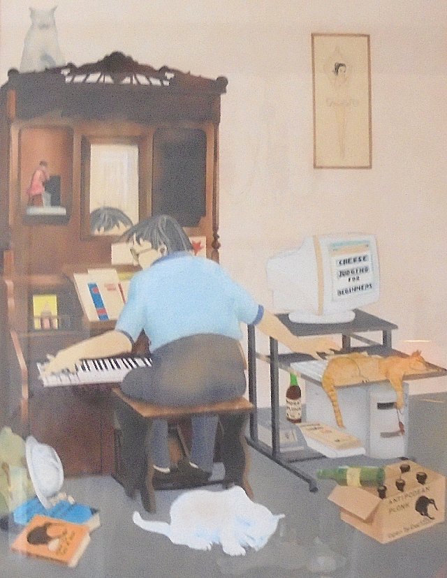 Roger at work in Provender.