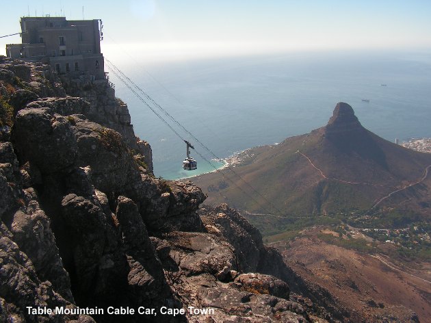 Table Mouintain Cable Car, Cape Town