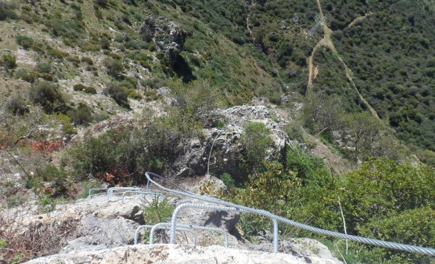 Via Ferrata at Caseres.