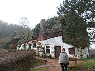 Rock houses at Kinver
