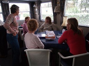 Girls in the wheelhouse
