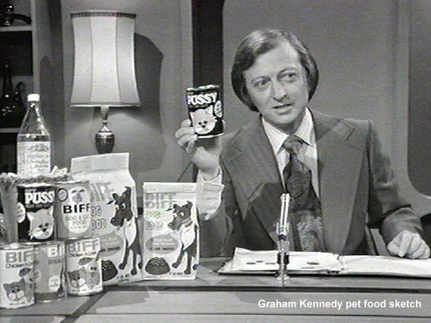 Graham Kennedy pet food sketch