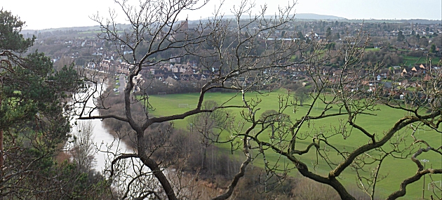 Bridgnorth from High Rock