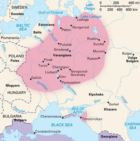 Kyievan Rus in the 11th century