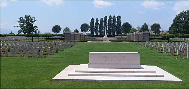 Cassino Commonwealth War Cemetery.