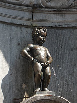 Mannekin Pis in Brussels