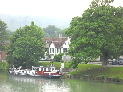 The mooring at Nogent