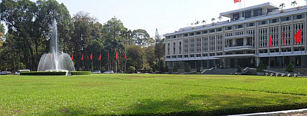 Reunification Palace in Saigon