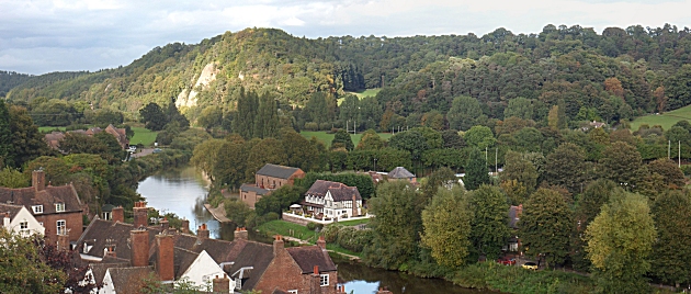 The River Severn looking upstream