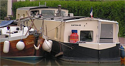 Catch 22 - a solar powered barge