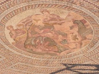 Theseus fighting the Minotaur Theseus fighting the Minotaur