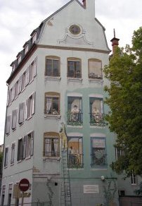 Trompe l'oeil in Mulhouse Trompe l'oeil in Mulhouse