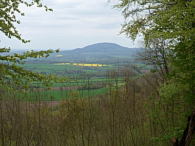 The Wrekin from Wenlock Edge