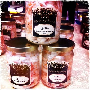 Pickled yabbies